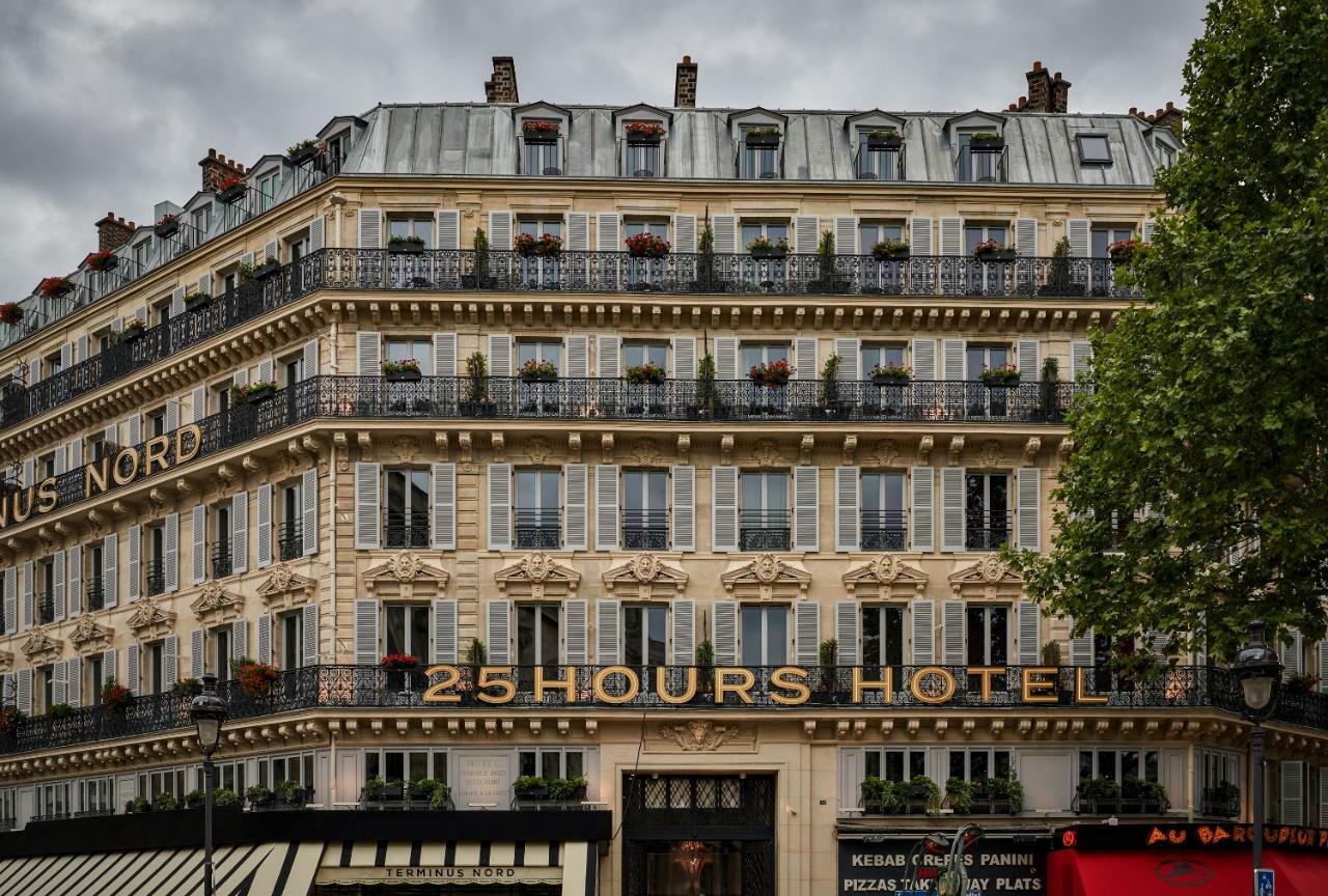 25Hours Hotel Terminus Nord Paris Bagian luar foto