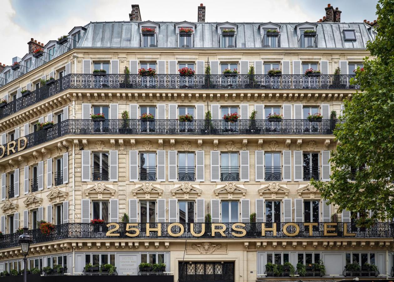 25Hours Hotel Terminus Nord Paris Bagian luar foto